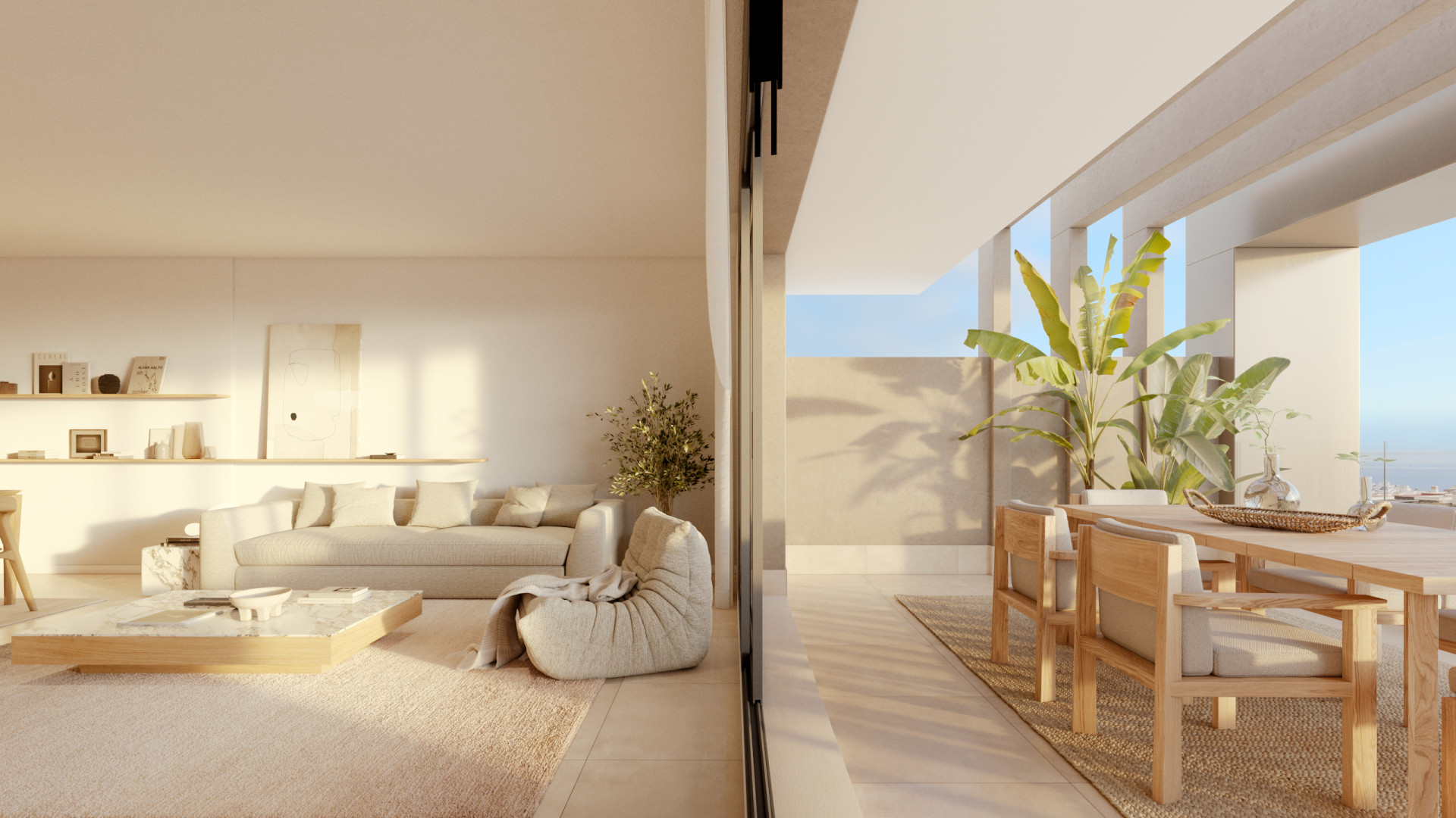Las Mesas Infinity Homes, exceptional sea views in apartments and penthouses in Estepona.