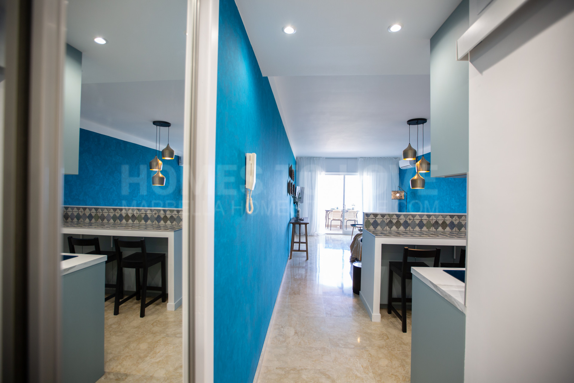 Stunning Renovated Beachfront Studio in Estepona