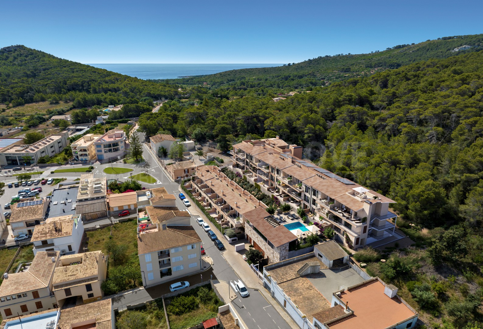 Oliu, nuevos apartamentos y adosados en Capdepera