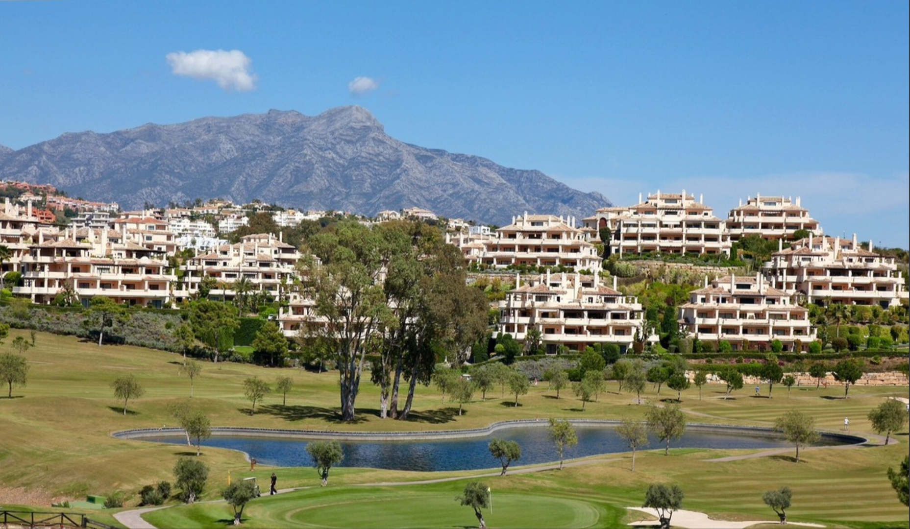 ELEVATED 2 BEDROOMS  GROUND  FLOOR   FRONT-LINE   GOLF  CAPANES  COSTA DEL SOL