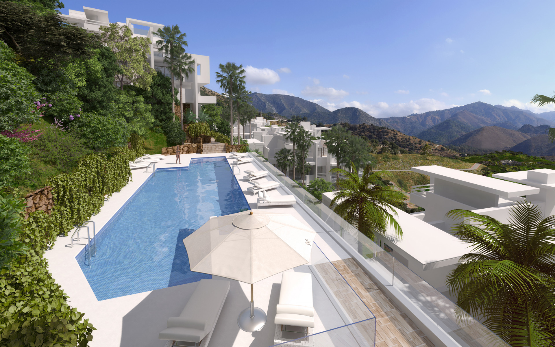 Luxurious duplex penthouse with sea views in Marbella