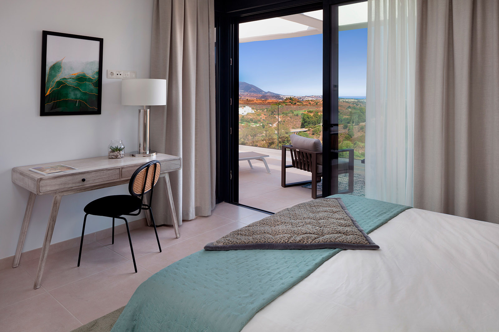 New development of 54 contemporary apartments within golf resort in Mijas Costa