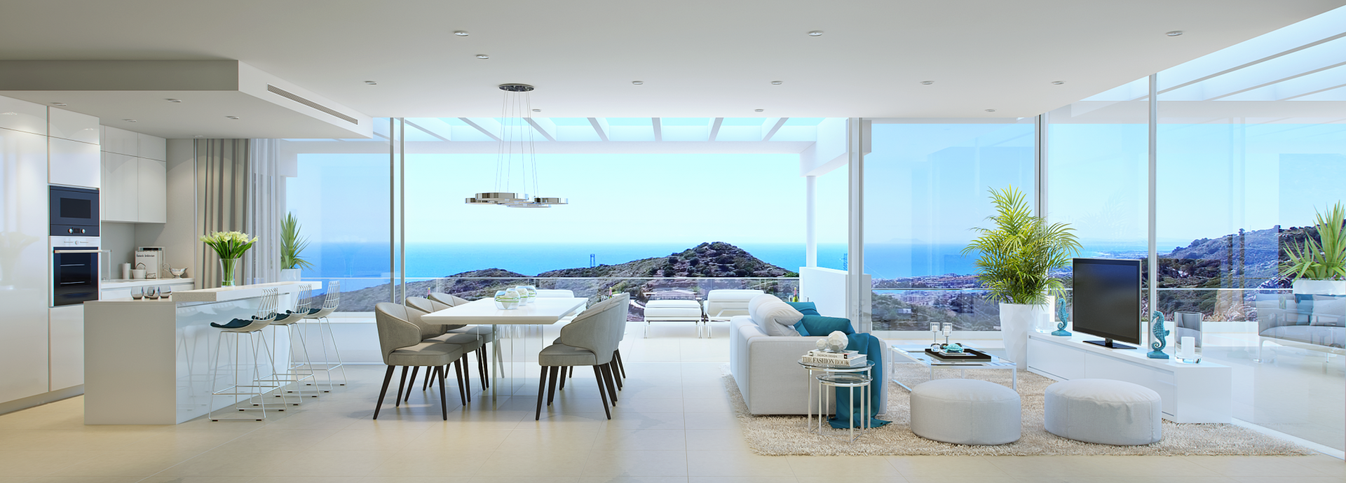 Fabulous penthouse with sea views in Marbella