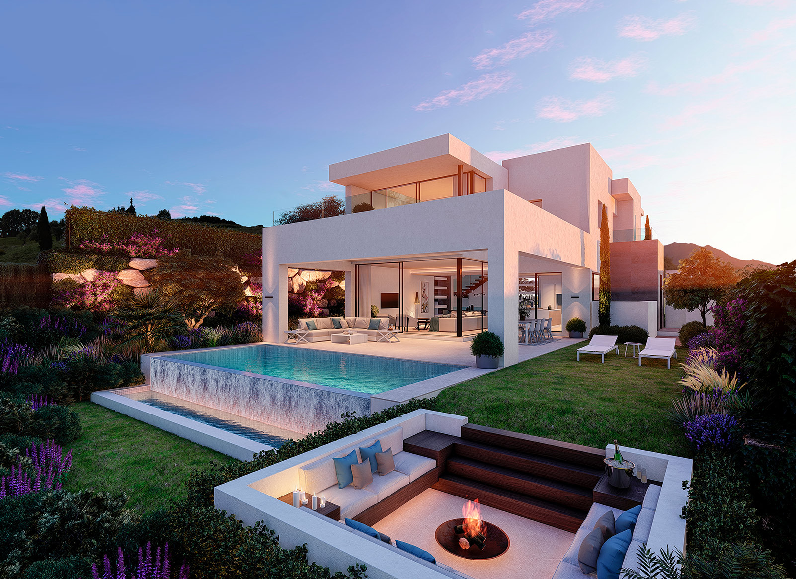 Luxe villa's aan Estepona Golf in Estepona