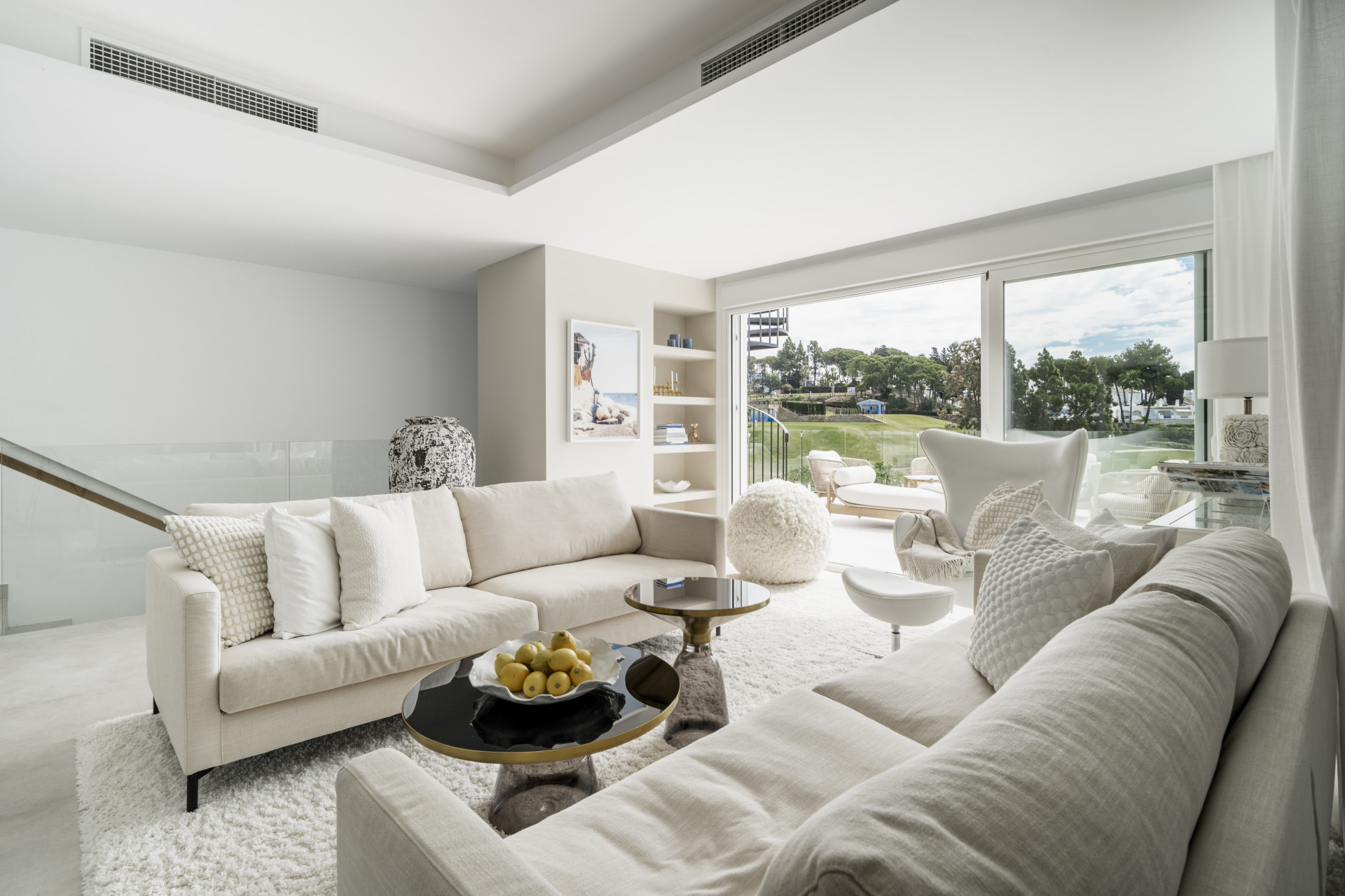 Maison avec vue imprenable sur le terrain de golf d'Aloha et La Concha à Nueva Andalucia