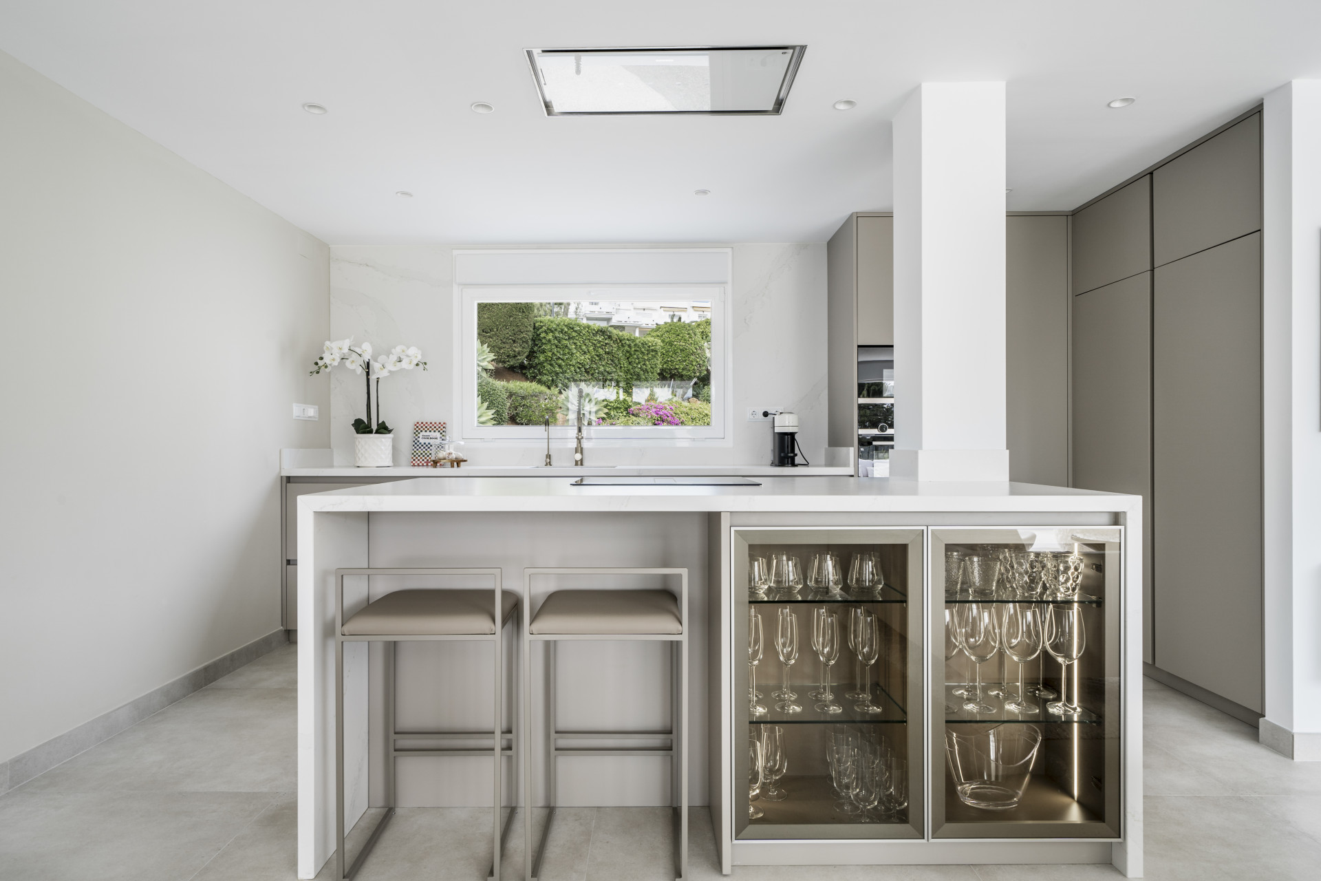 Maison avec vue imprenable sur le terrain de golf d'Aloha et La Concha à Nueva Andalucia