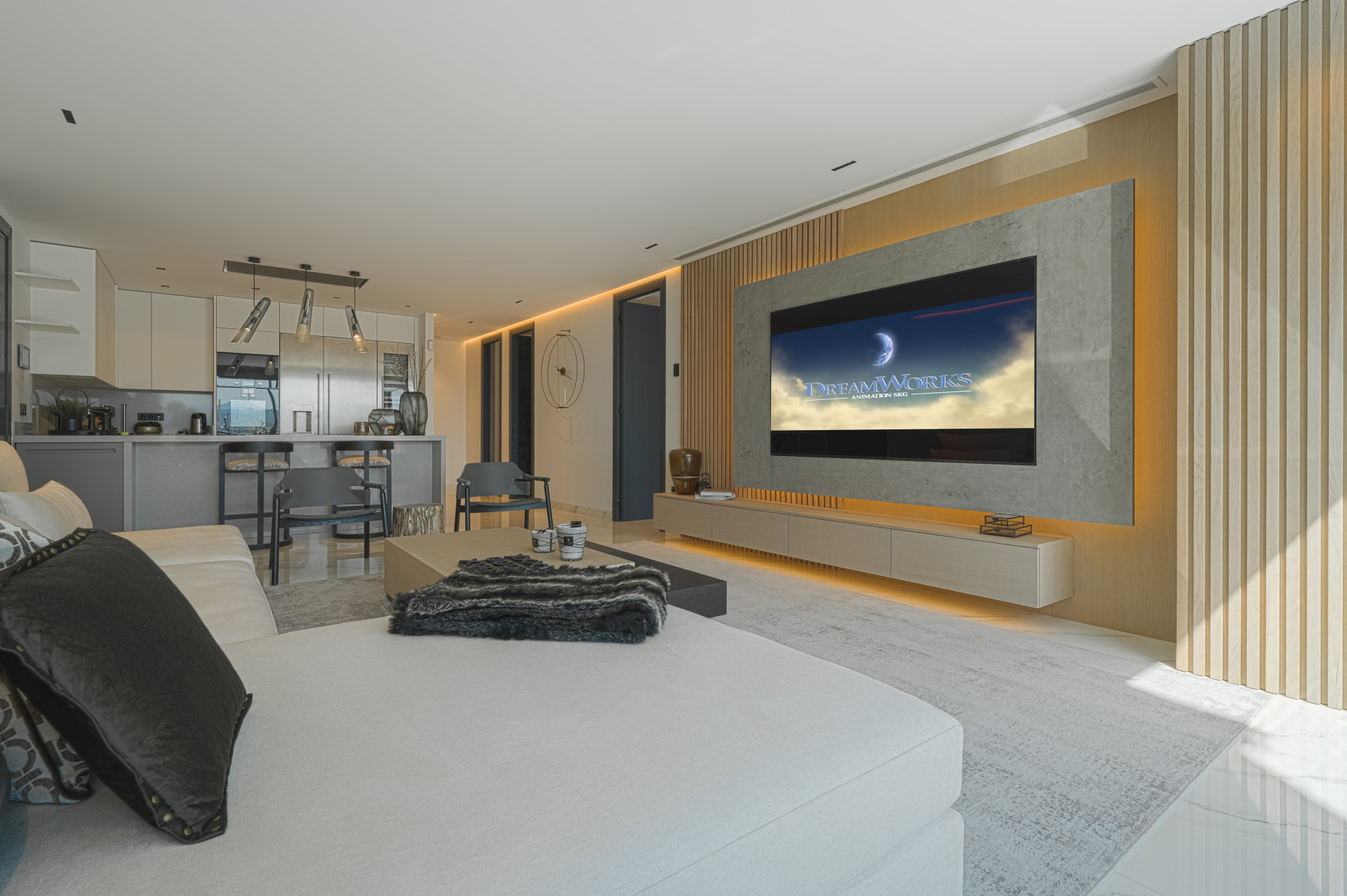 Appartement met panoramisch uitzicht op zee in Puerto Banús in Marbella