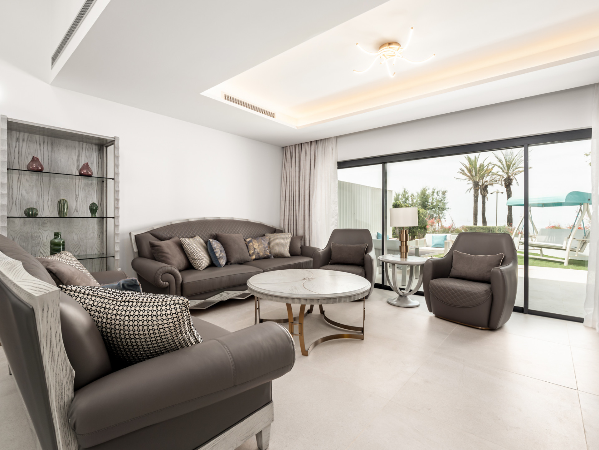 Luxury 3 Bedroom Frontline Beach Townhouse in Estepona