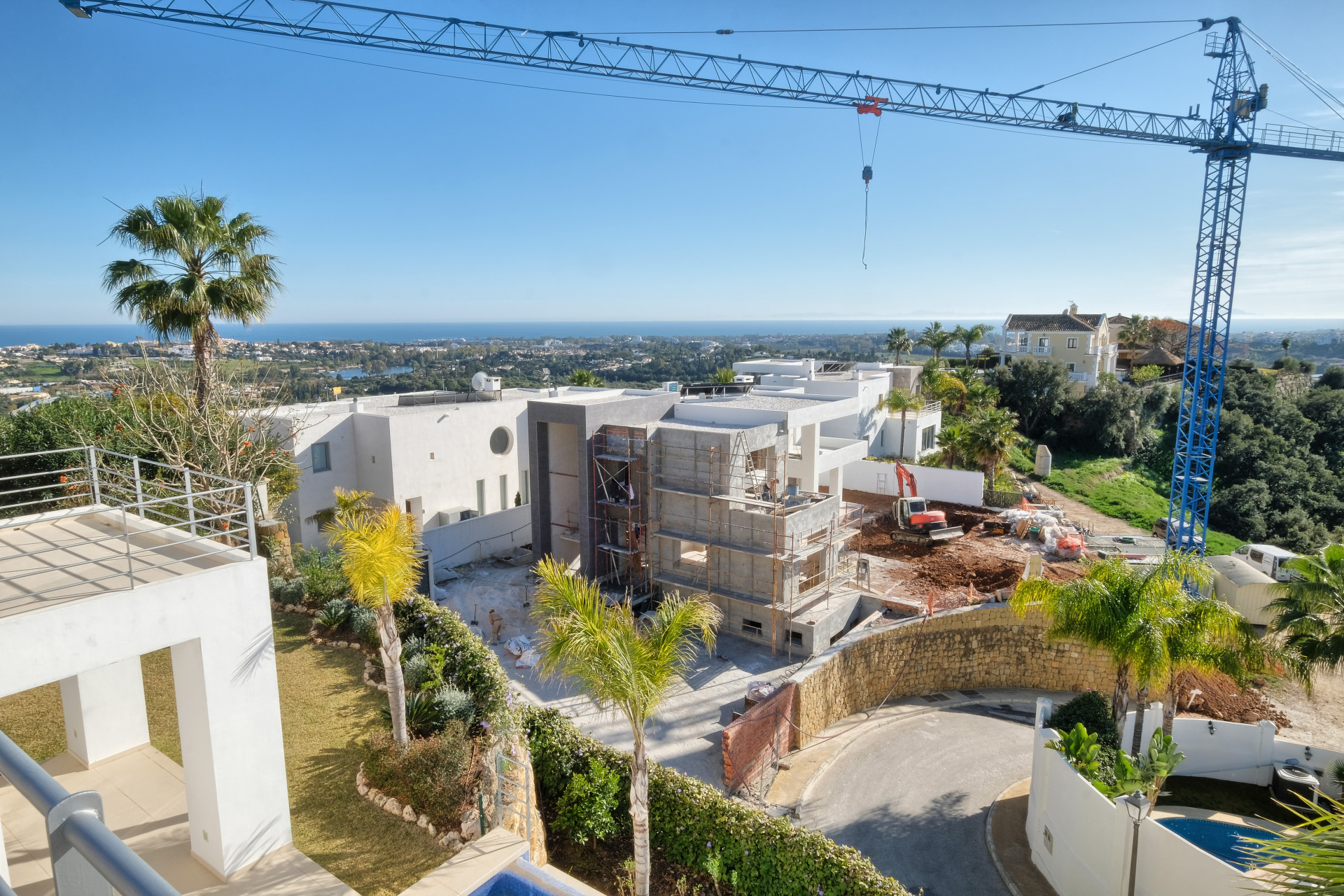 A newly built, stylish four bedroom villa in Benahavis