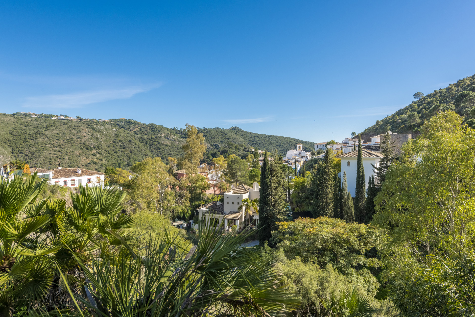 Deux villas sur un grand terrain à Benahavis à Benahavis