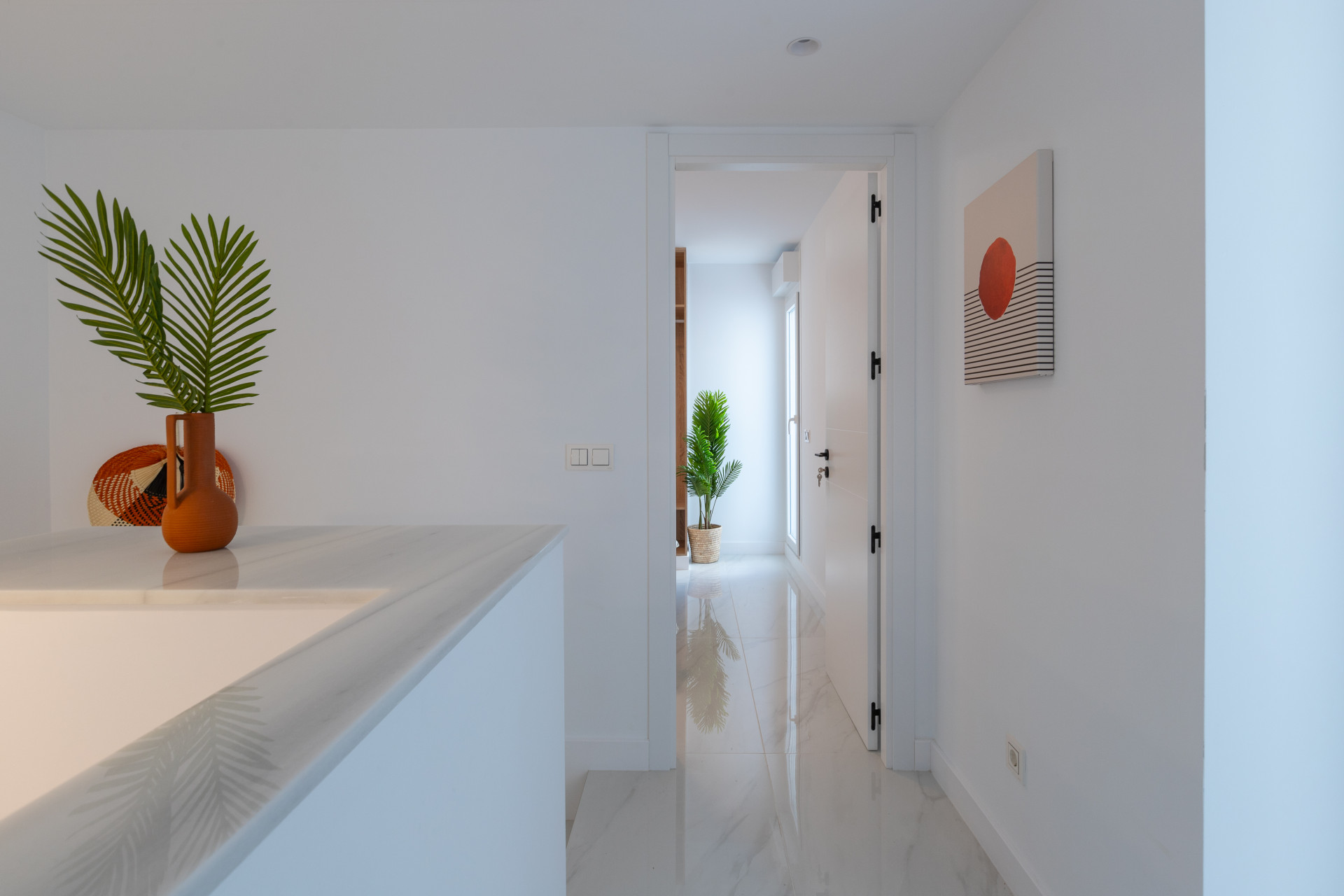 luxurious renovated 4 bedroom duplex penthouse, in the area of Guadalmina Baja. in San Pedro de Alcantara