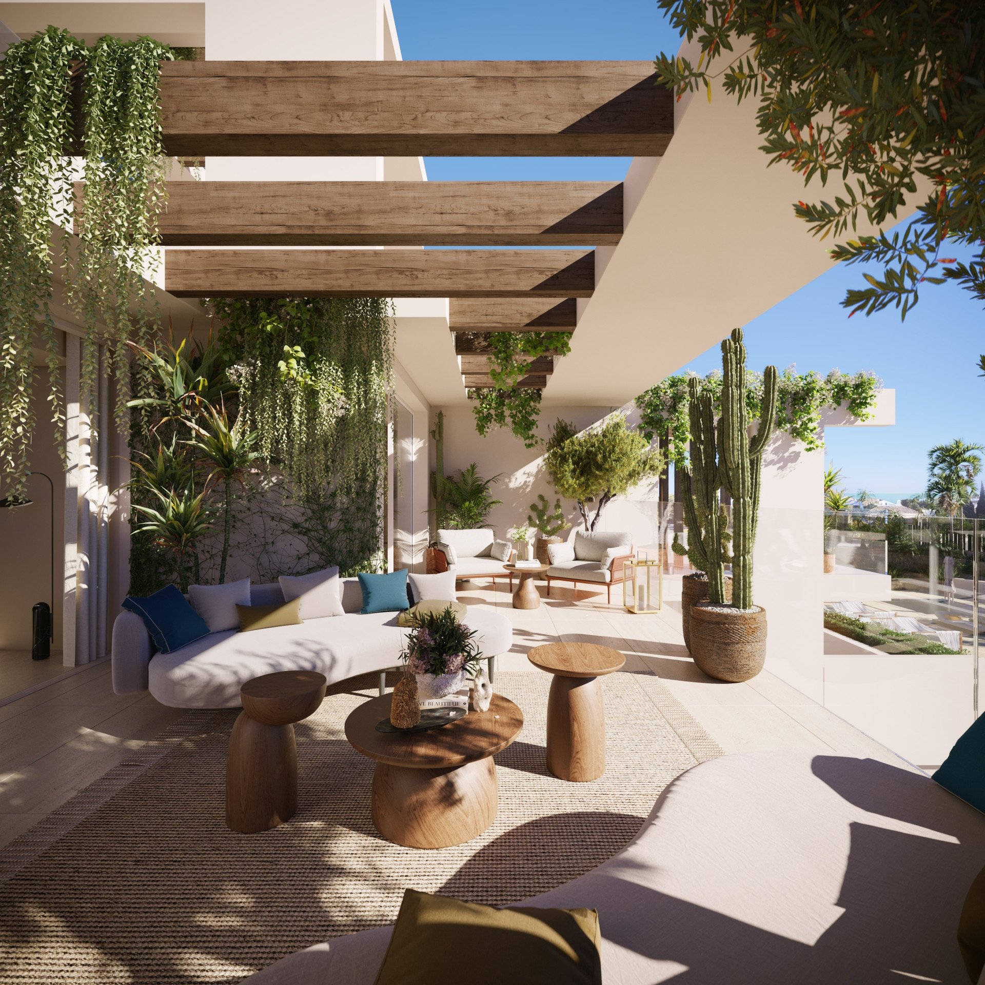 Modern and sustainable penthouse with solarium on Marbella's Golden Mile in Marbella Golden Mile