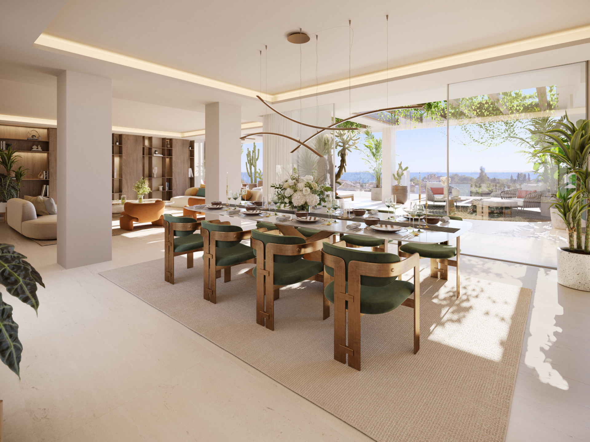 Duplex Penthouse: EARTH Marbella's Pinnacle of Opulence in Marbella Golden Mile