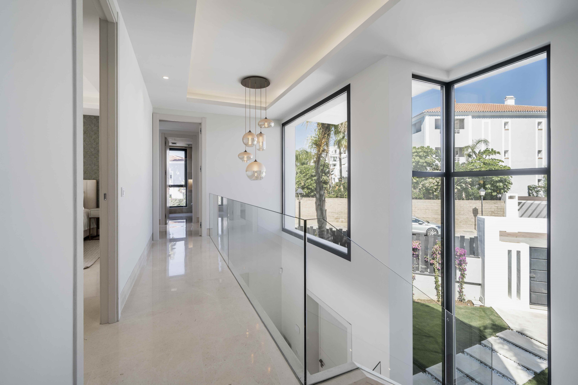 Two modern luxury villas next to El Campanario Golf in Benahavis