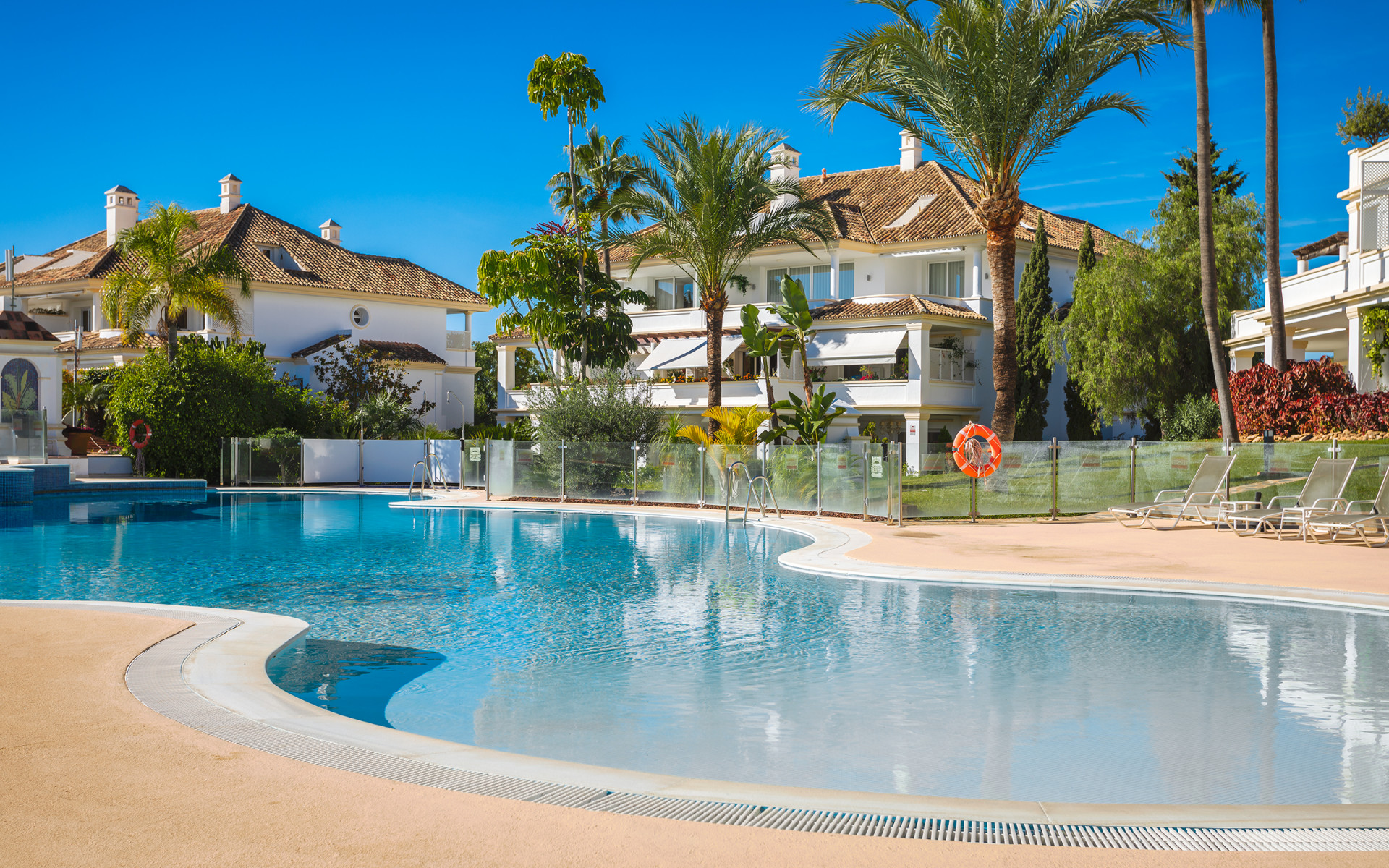 eerste verdieping appartement Monte Paraiso in Marbella Golden Mile