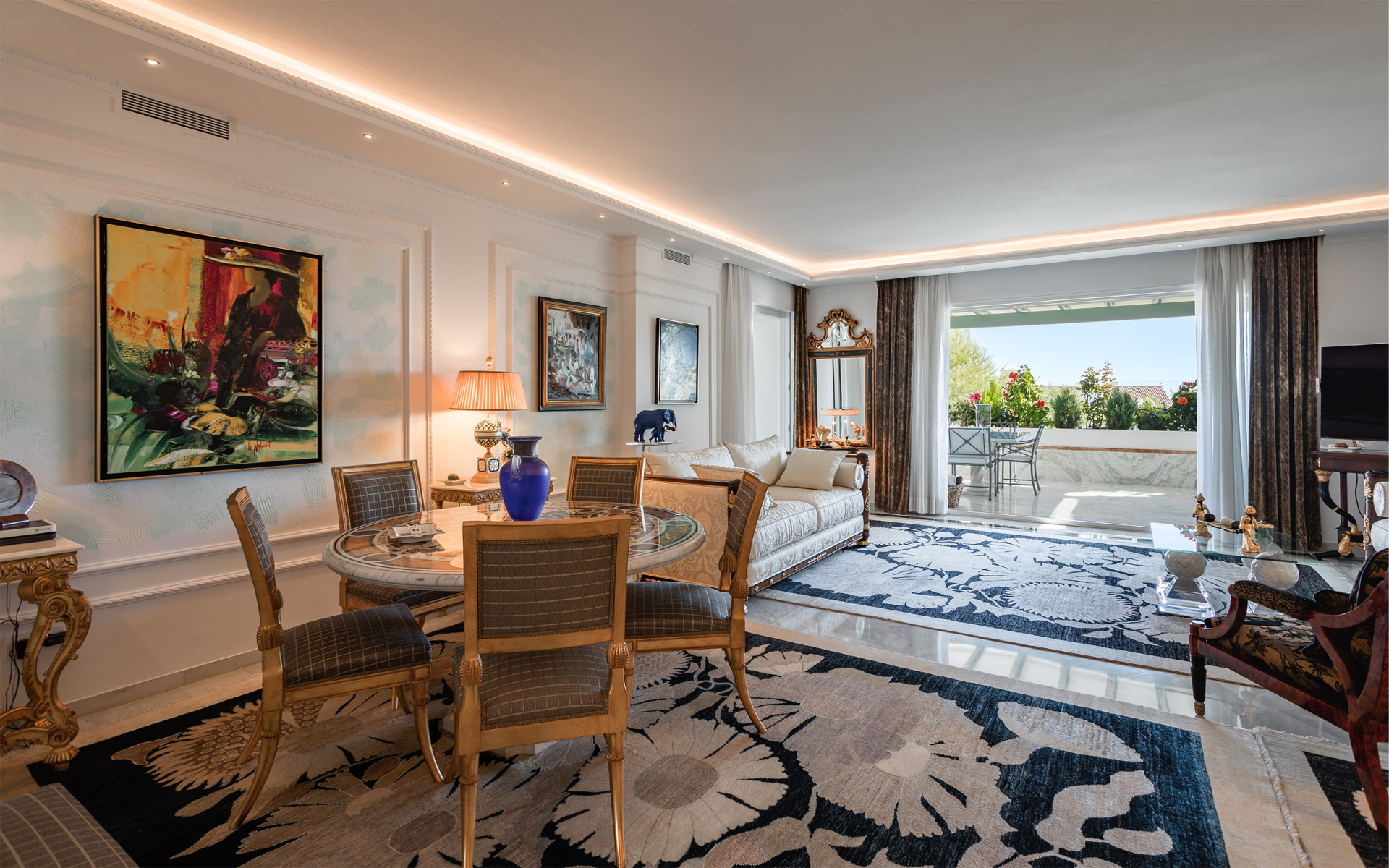 eerste verdieping appartement Monte Paraiso in Marbella Golden Mile