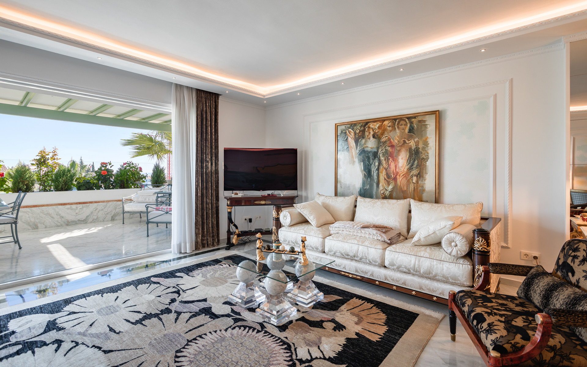 eerste verdieping appartement Monte Paraiso in Marbella Golden Mile