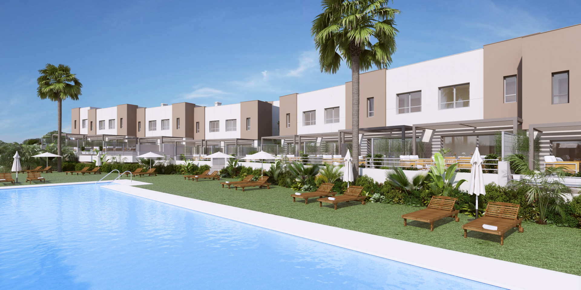 GREEN GOLF, beautiful townhouses in Estepona Golf in Estepona