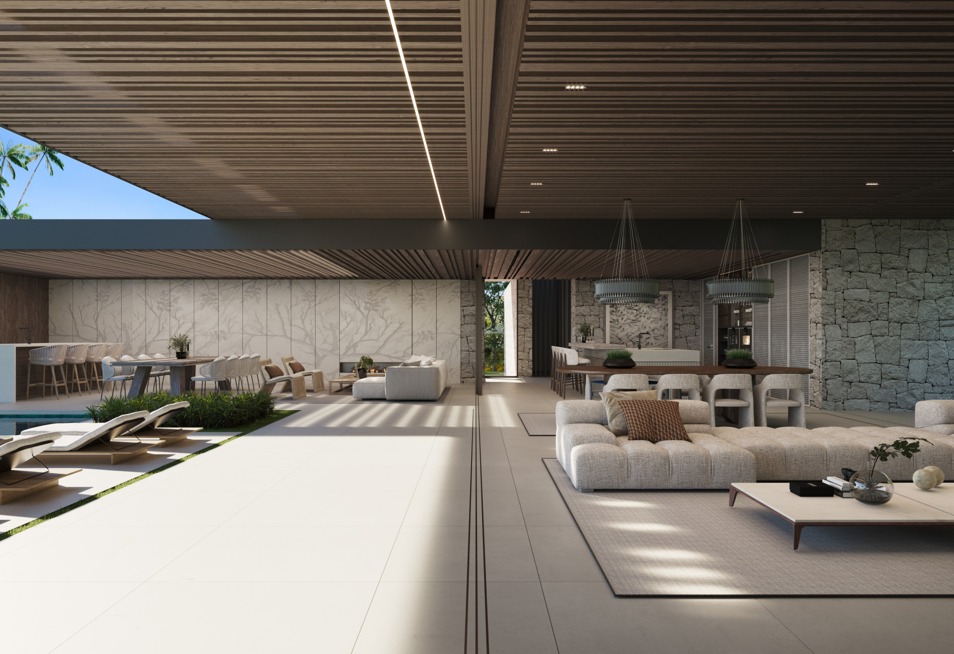 Villa de diseño en construcción en Parcelas del Golf, Nueva Andalucía en Nueva Andalucia