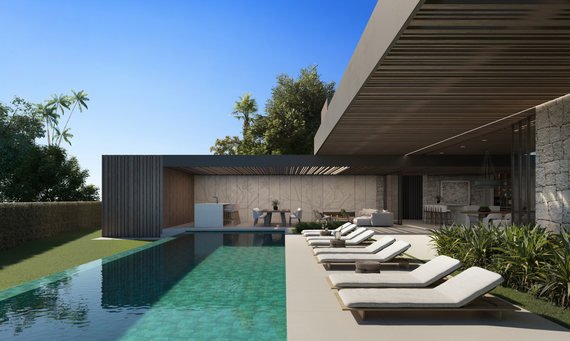 Villa design en construction à Parcelas del Golf, Nueva Andalucía à Nueva Andalucia
