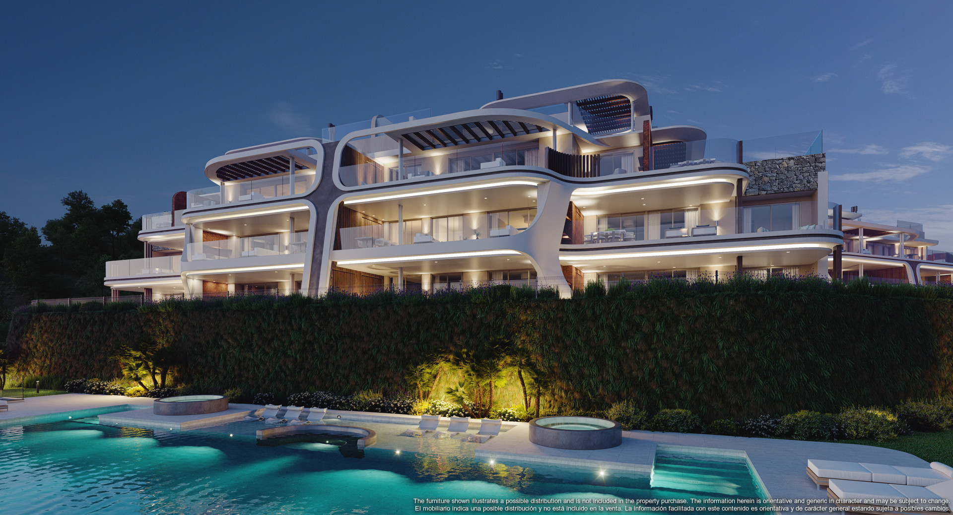 ENEBROS, penthouse de lujo con vistas al mar en Benahavis