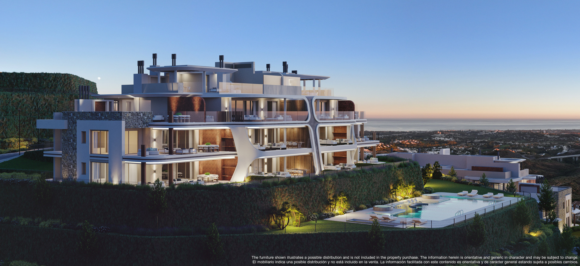 ENEBROS, fenomenale penthouse met zeezicht in Benahavis