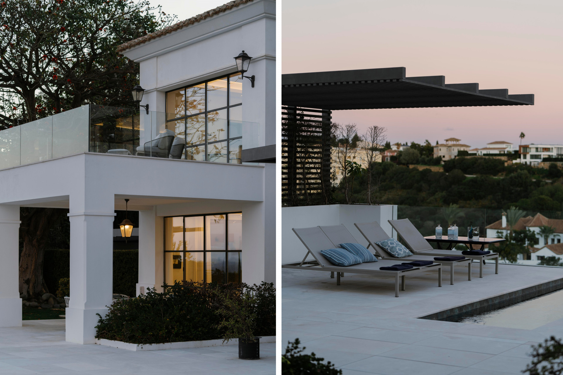 Exclusive 6-bed elegant villa with unmatched sea views in Los Flamingos in Benahavis
