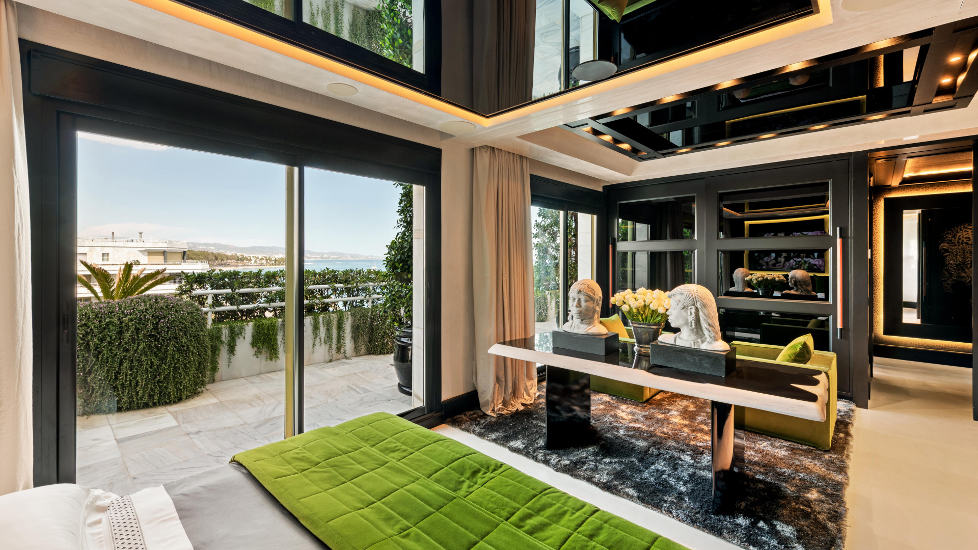 Frontline Beach Sky Villa in Playa Esmeralda in Marbella Golden Mile