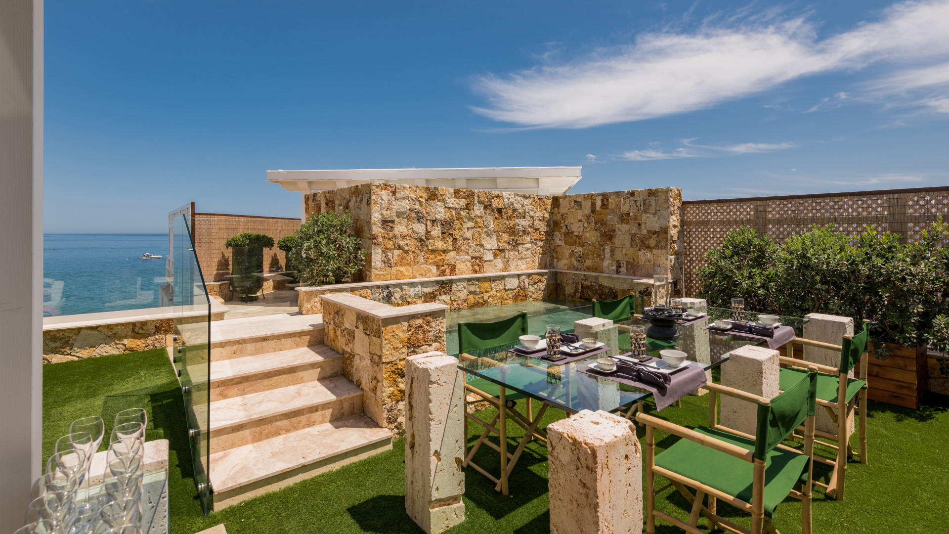 Frontline Beach Sky Villa in Playa Esmeralda in Marbella Golden Mile