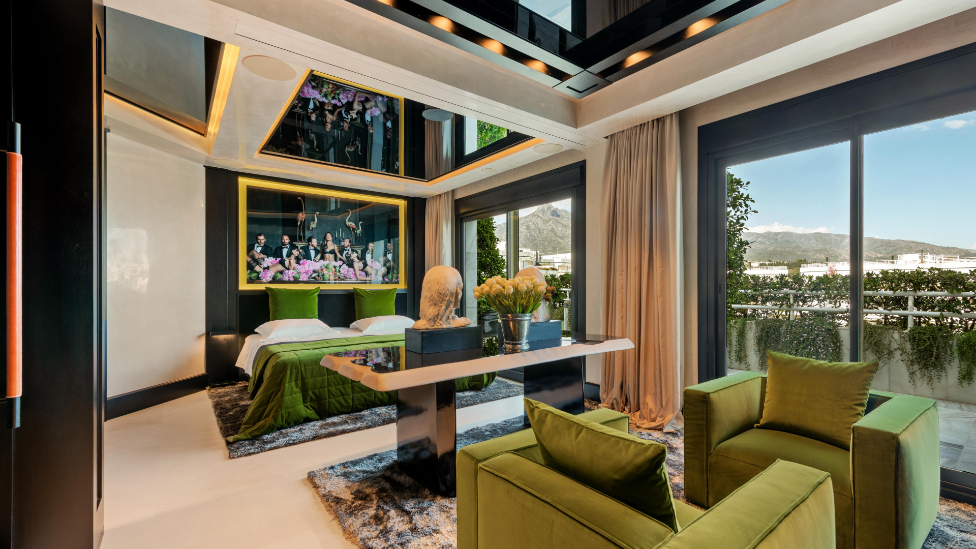 Frontline Beach Sky Villa in Playa Esmeralda in Marbella Golden Mile