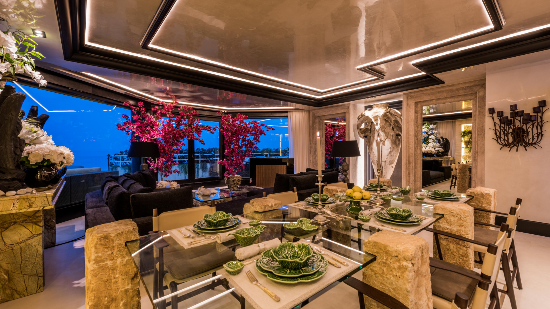 Frontline Beach Sky Villa in Playa Esmeralda in Marbella Golden Mile