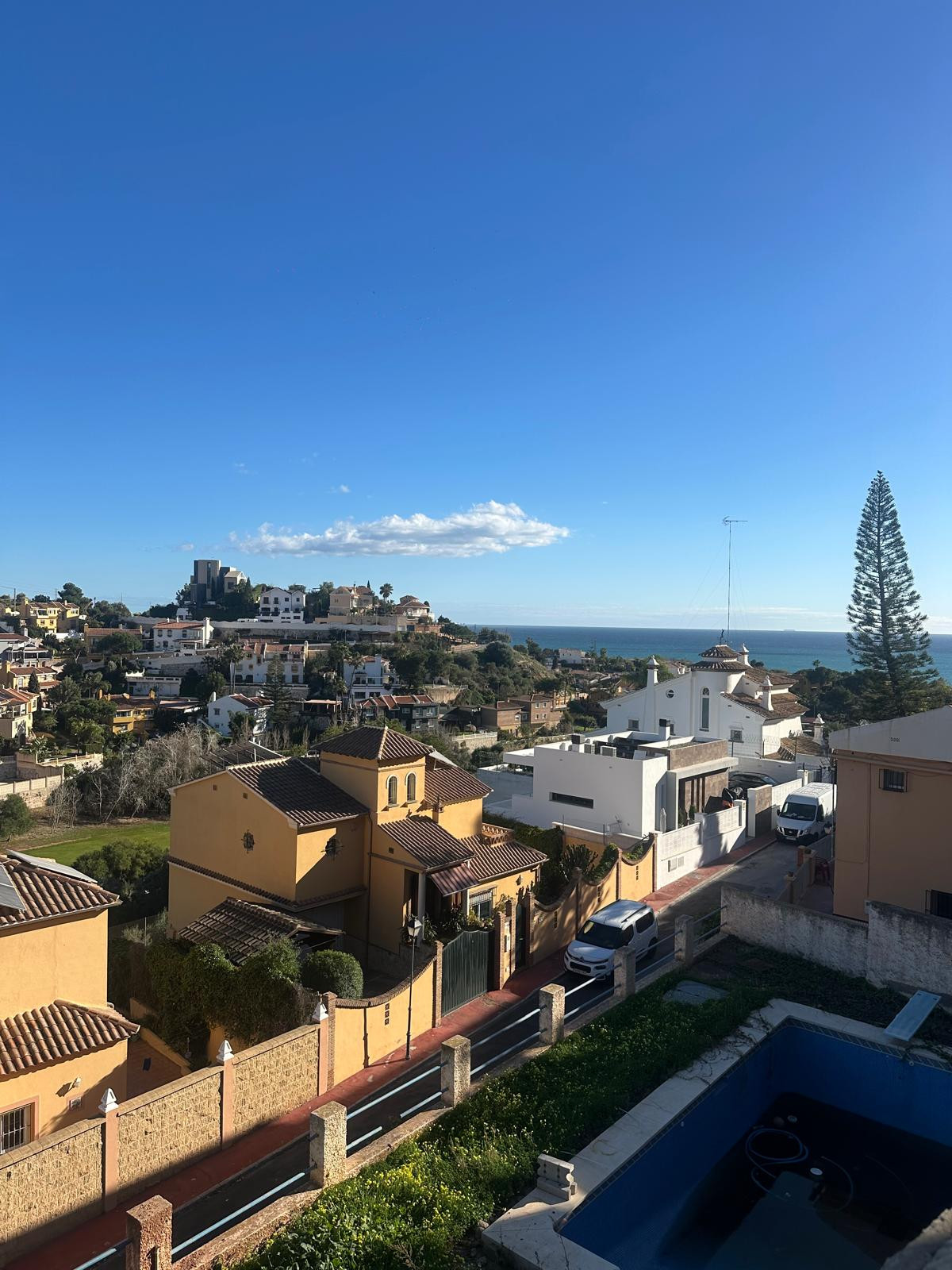 Encantadora casa adosada con impresionantes vistas al mar en Malaga