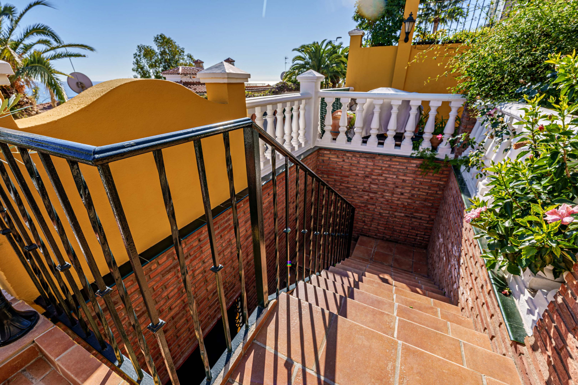 Encantadora casa adosada con impresionantes vistas al mar en Malaga