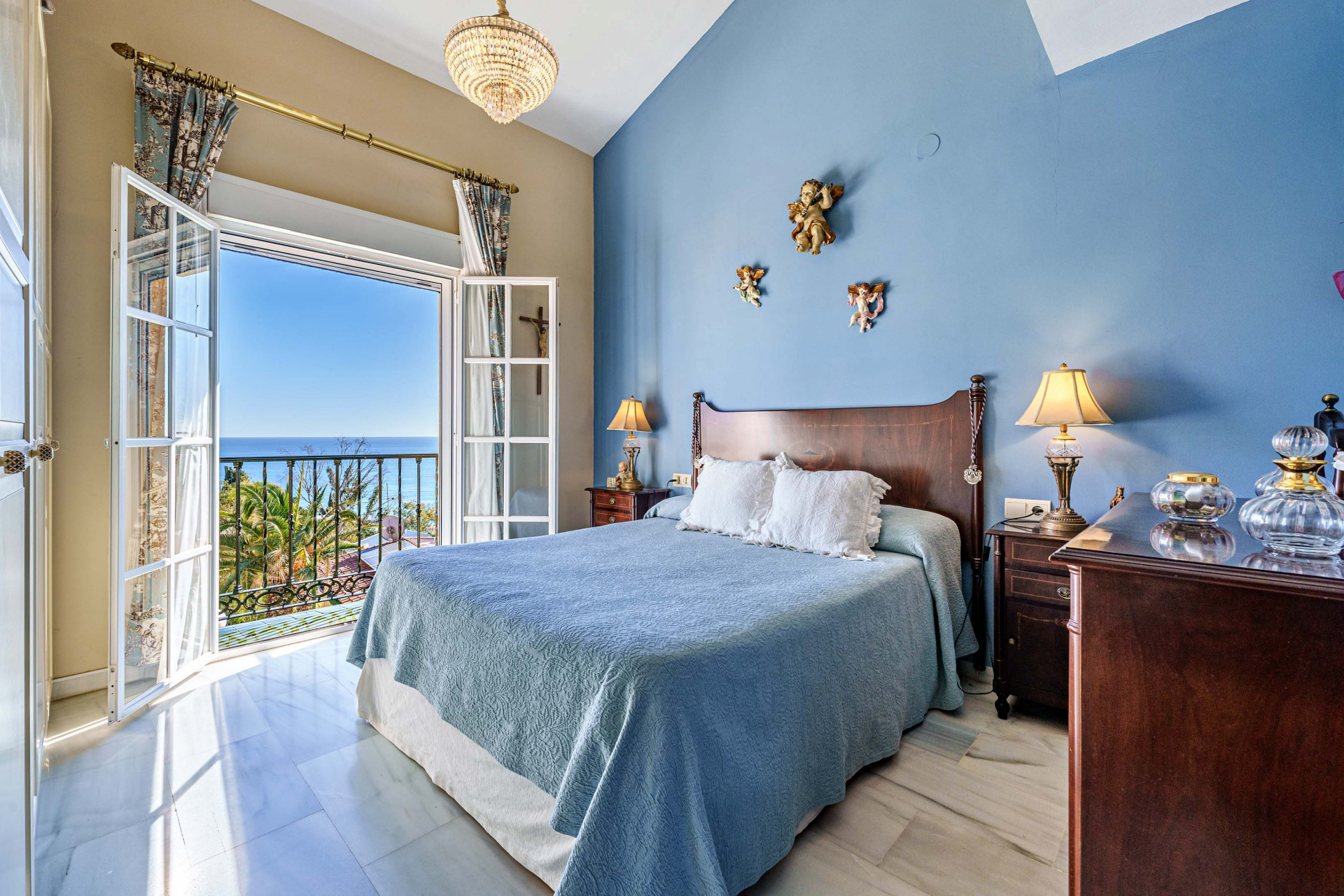 Encantadora casa adosada con impresionantes vistas al mar en Malaga