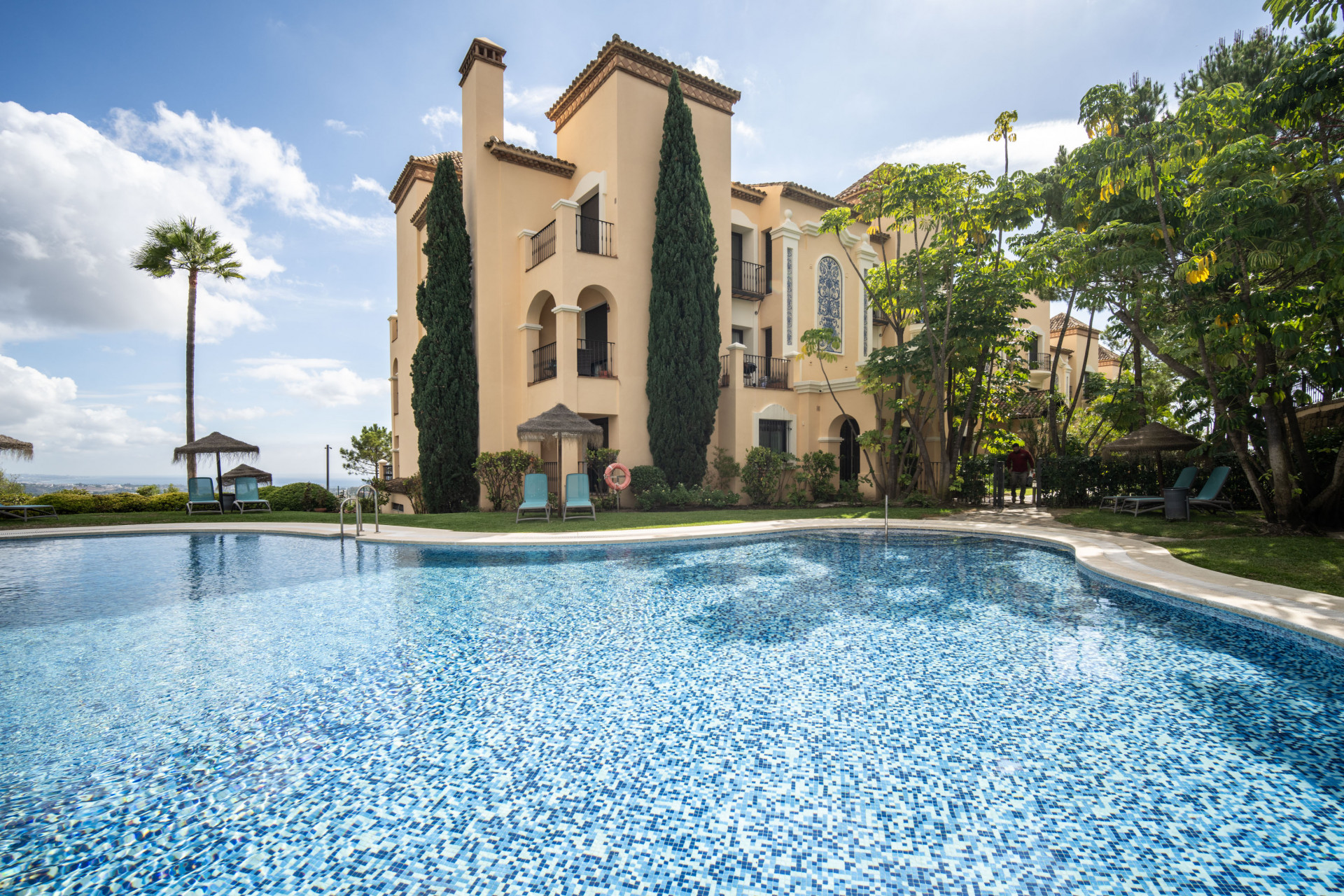 Penthouse met adembenemend panoramisch uitzicht in La Quinta in Benahavis