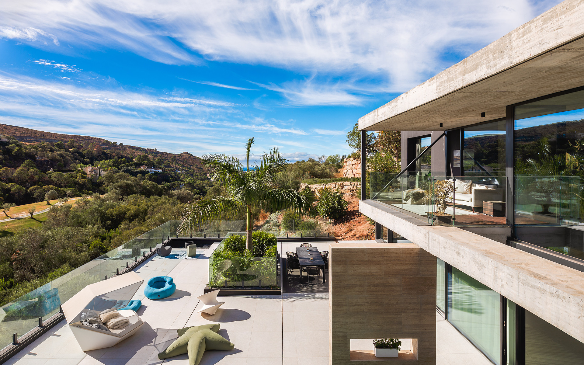 Frontline golf new modern villa in luxury Marbella Club Golf Resort in Benahavis