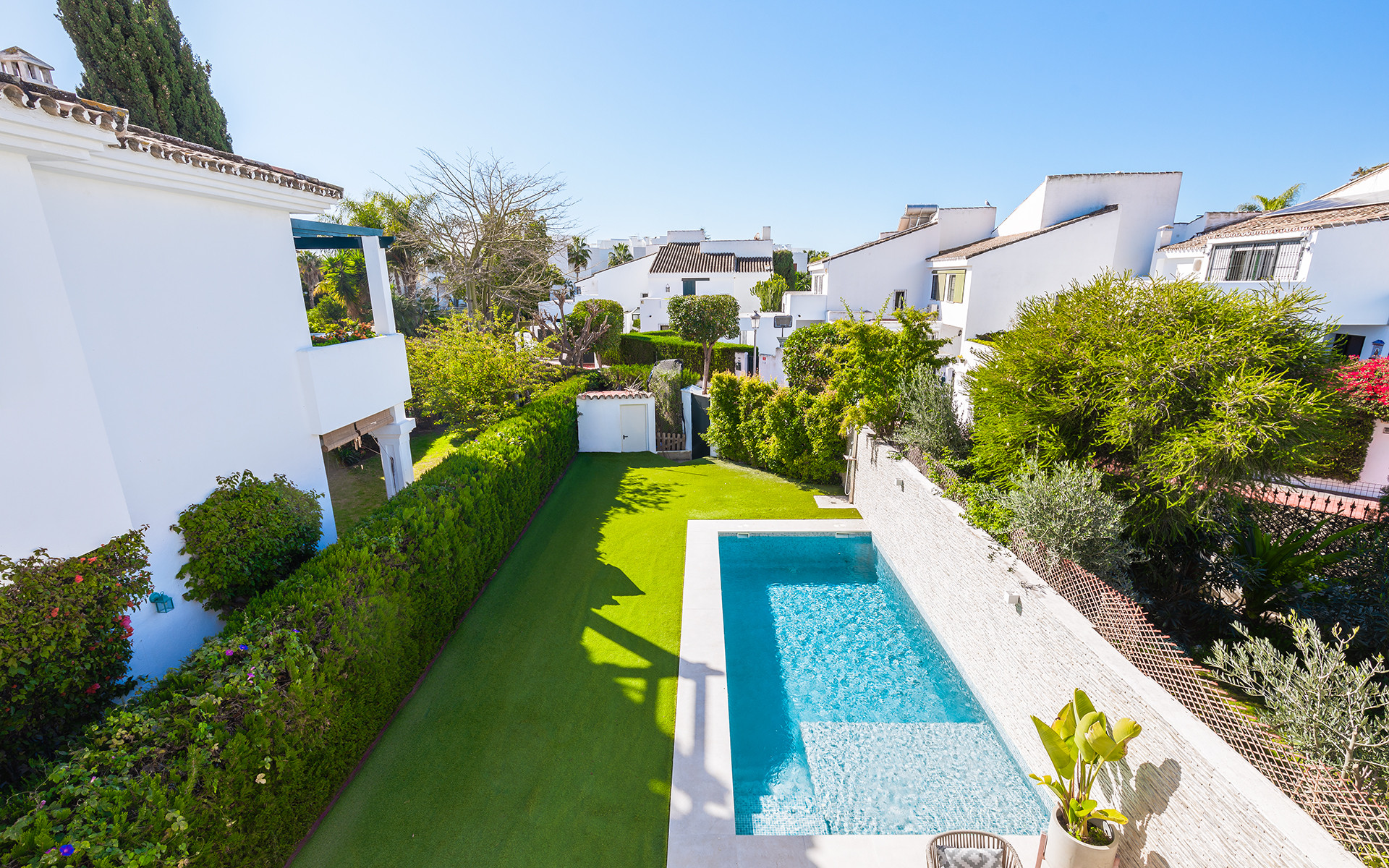 Gerenoveerde woning met privézwembad op loopafstand van het strand in San Pedro de Alcantara