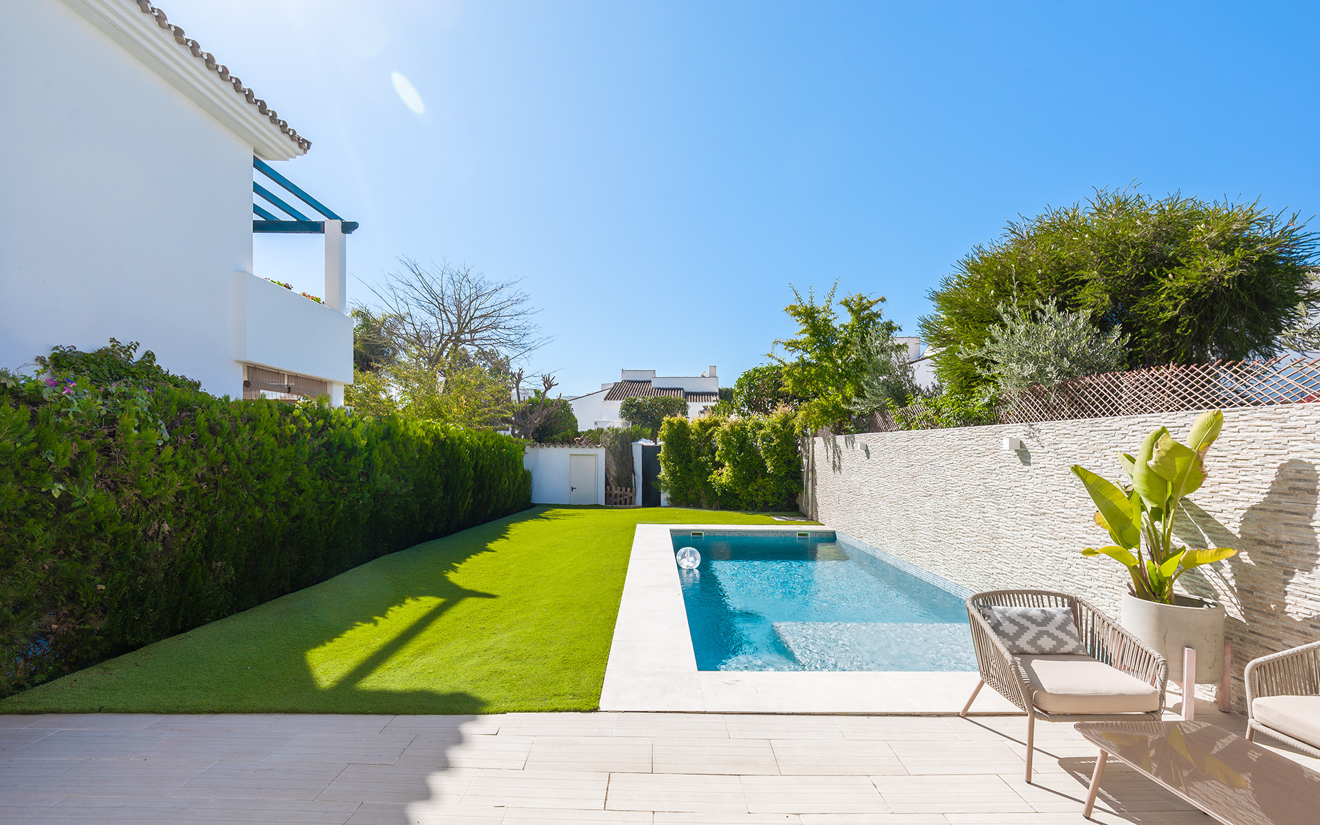 Gerenoveerde woning met privézwembad op loopafstand van het strand in San Pedro de Alcantara