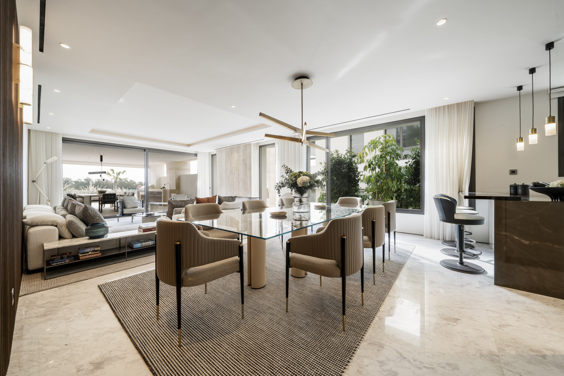 Epic - Fendi designed duplex on Marbella's exclusive Golden Mile in Marbella Golden Mile