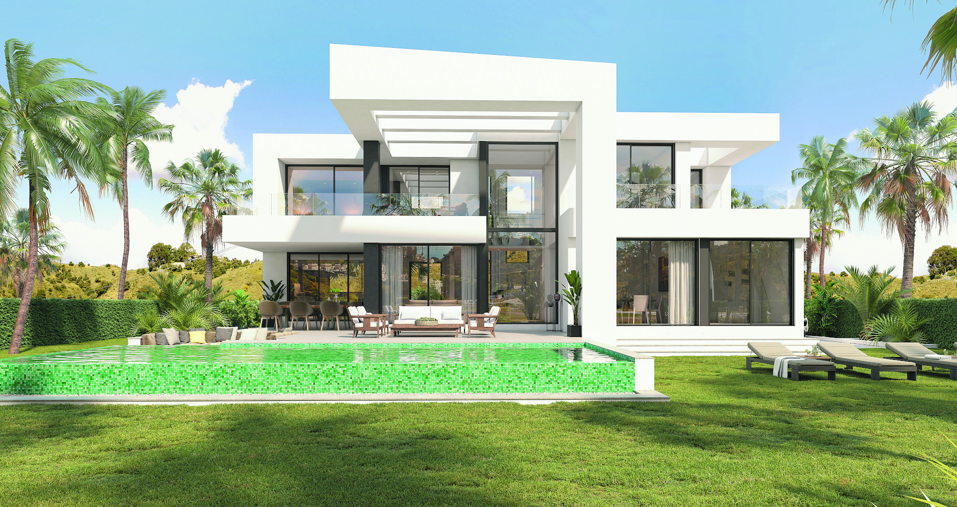 Turnkey villa in a boutique development in east Málaga in Malaga