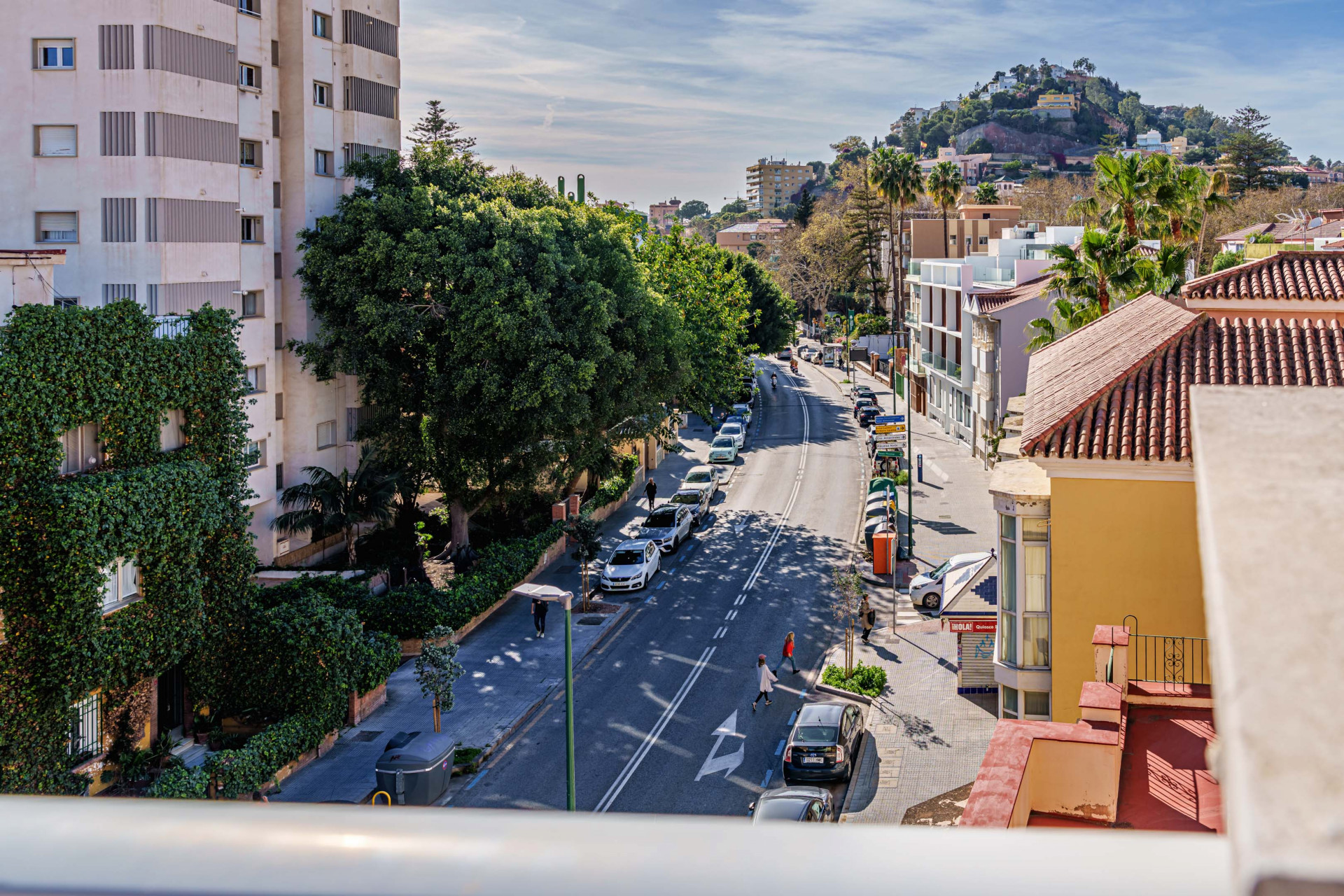 Spacieux penthouse en bord de mer avec vue sur la mer à El Limonar à Malaga