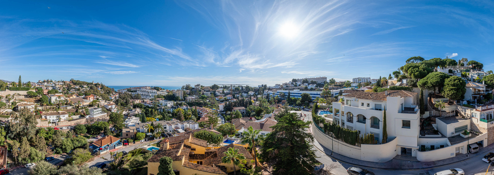 Huge luxury villa with sea views in Cerrado de Calderon in El Morlaco