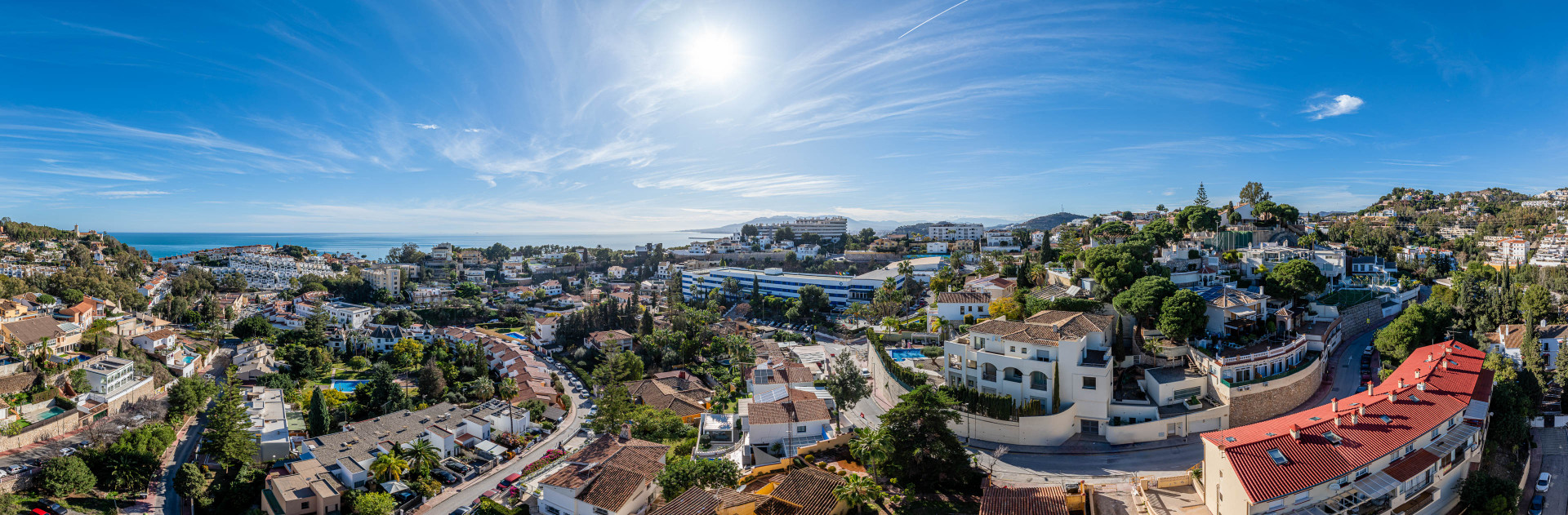 Huge luxury villa with sea views in Cerrado de Calderon in El Morlaco