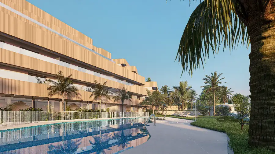 Spectaculaire appartement avec vue panoramique sur la mer. à Estepona