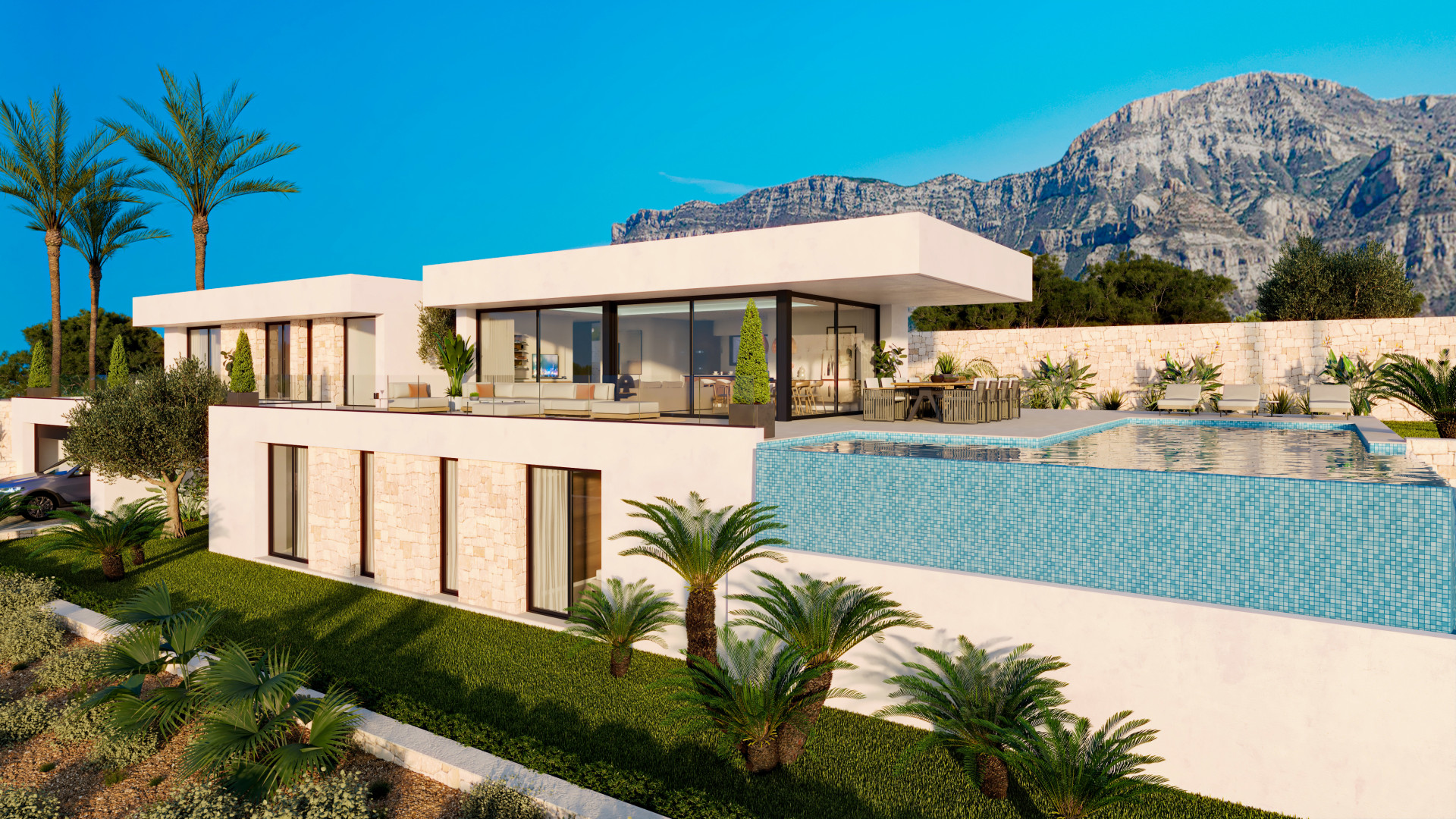 Elegant modern style villa in Denia