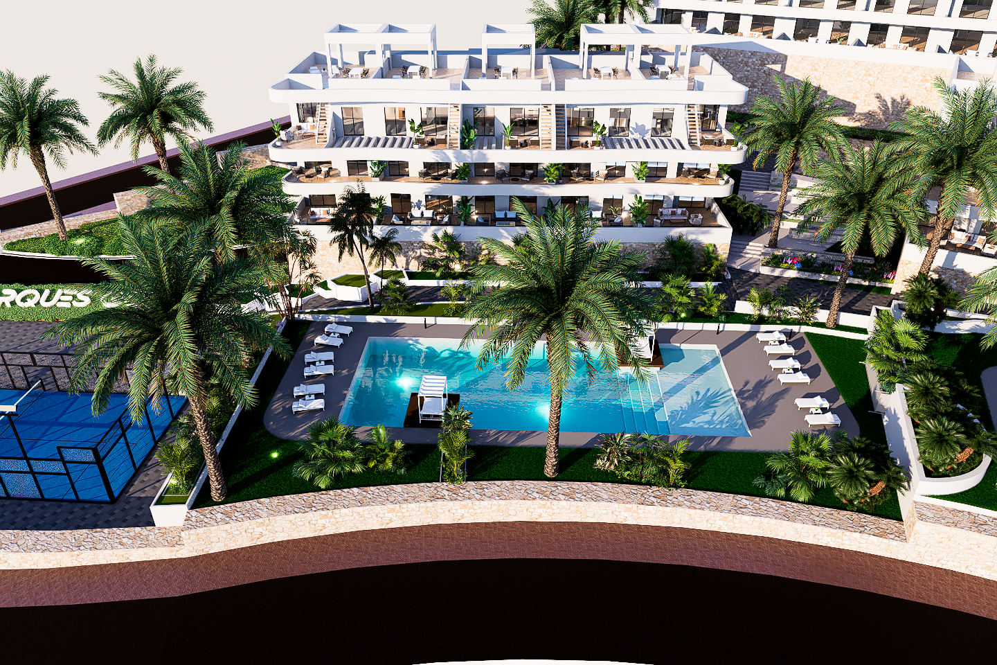 Appartement spectaculaire avec piscine et vues magnifiques à Finestrat