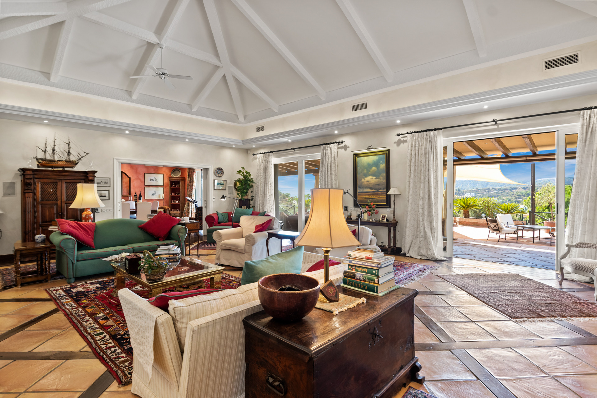 Traditional luxury villa located in the Marbella Club Golf Resort, in Benahavis