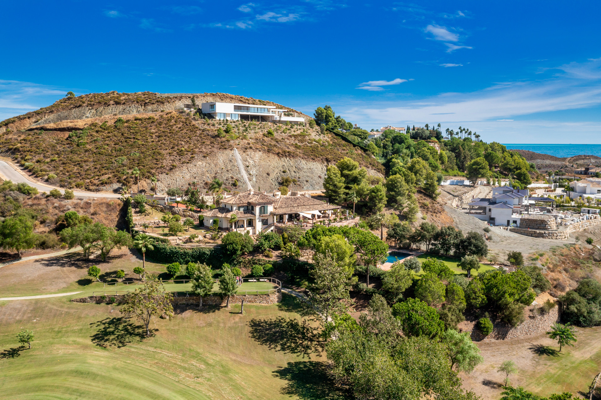 Traditional luxury villa located in the Marbella Club Golf Resort, in Benahavis