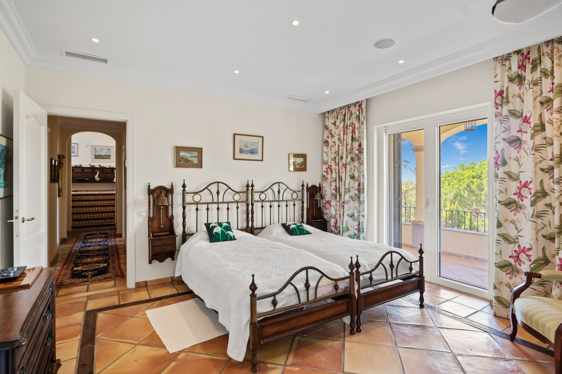 Traditional luxury villa located in the Marbella Club Golf Resort, in Benahavis