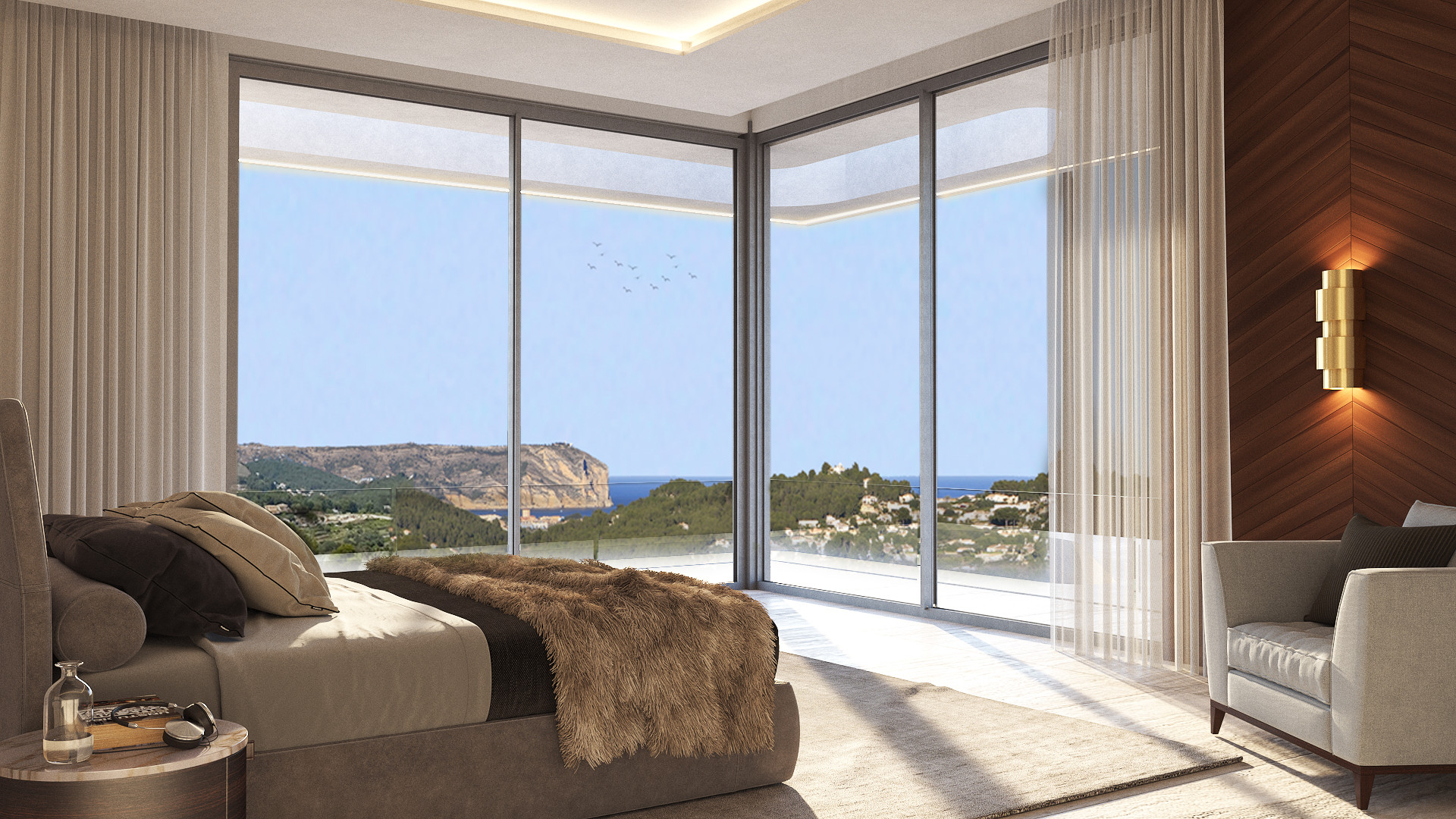 Moderne villa met uniek ontwerp in Jávea